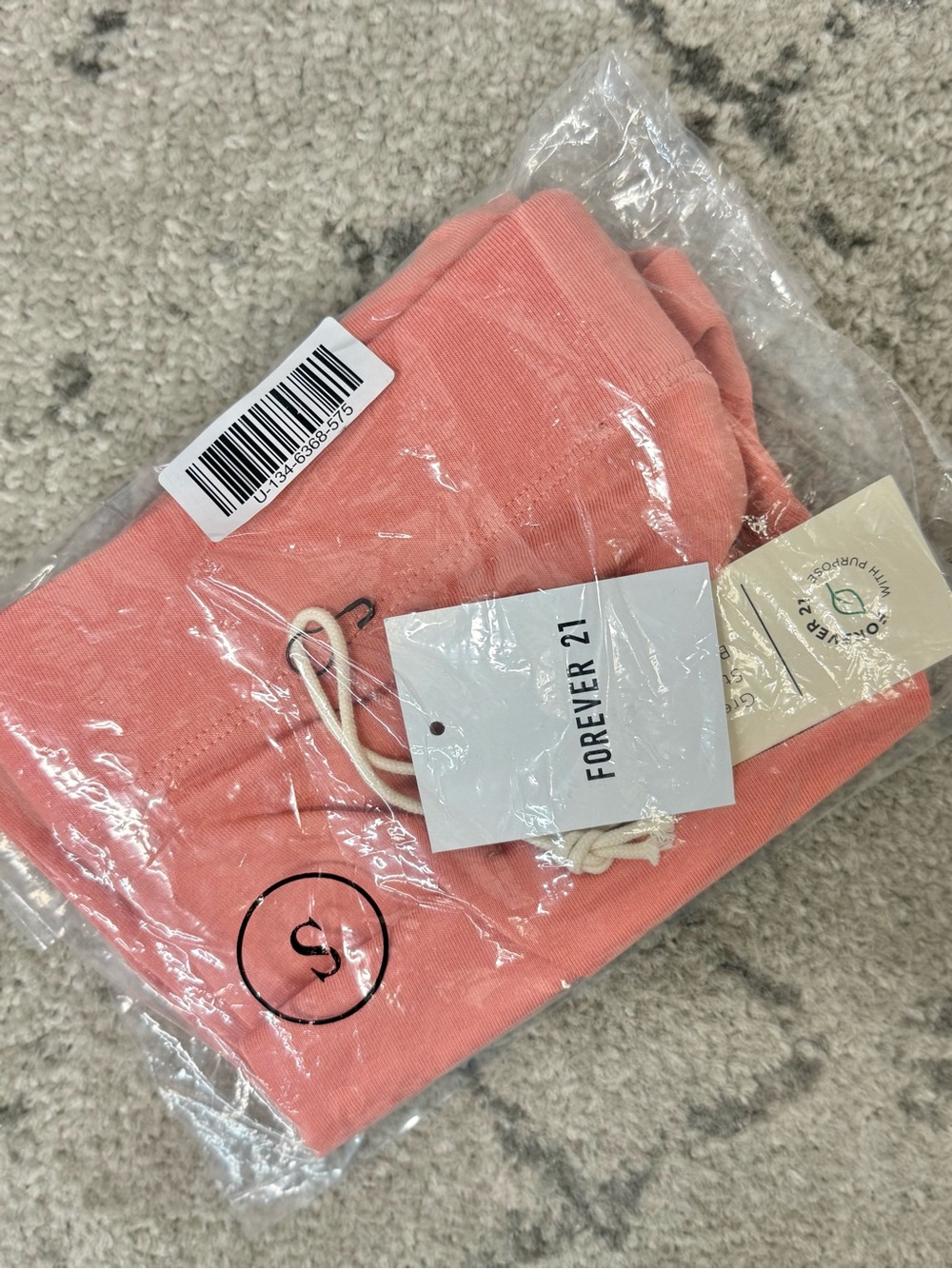 NWT Forever 21 Women's Salmon Pink Leggjng/Bike Shorts - Picture 5 of 6